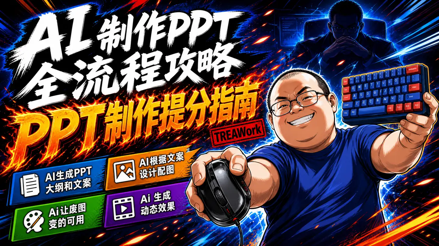 AI制作PPT全流程攻略 PPT制作提分指南 | TRAE Work封面