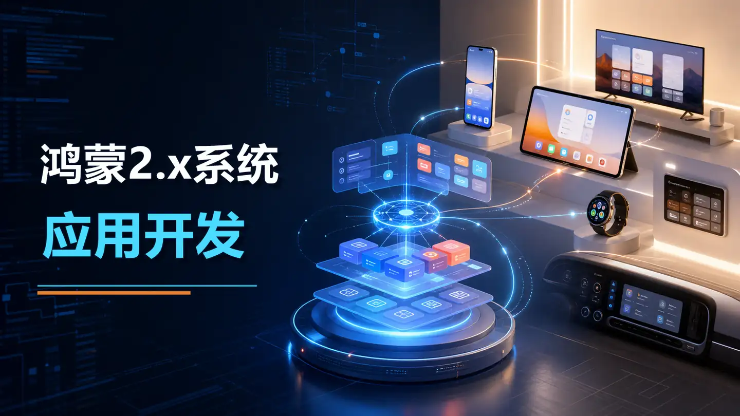 鸿蒙2.x系统应用开发封面