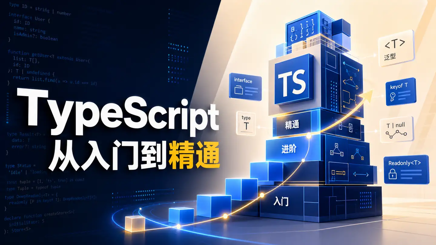 TypeScript 从入门到精通封面