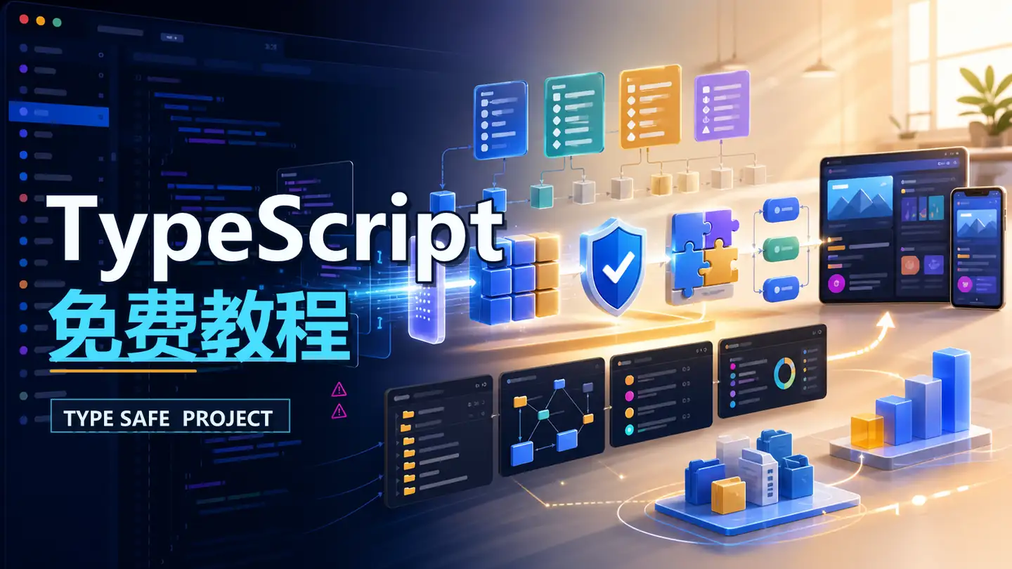 TypeScript免费教程封面