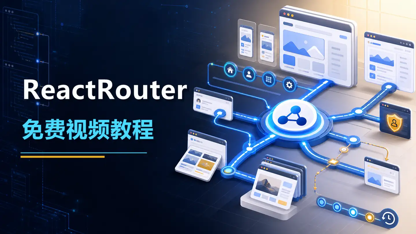 ReactRouter免费视频教程封面