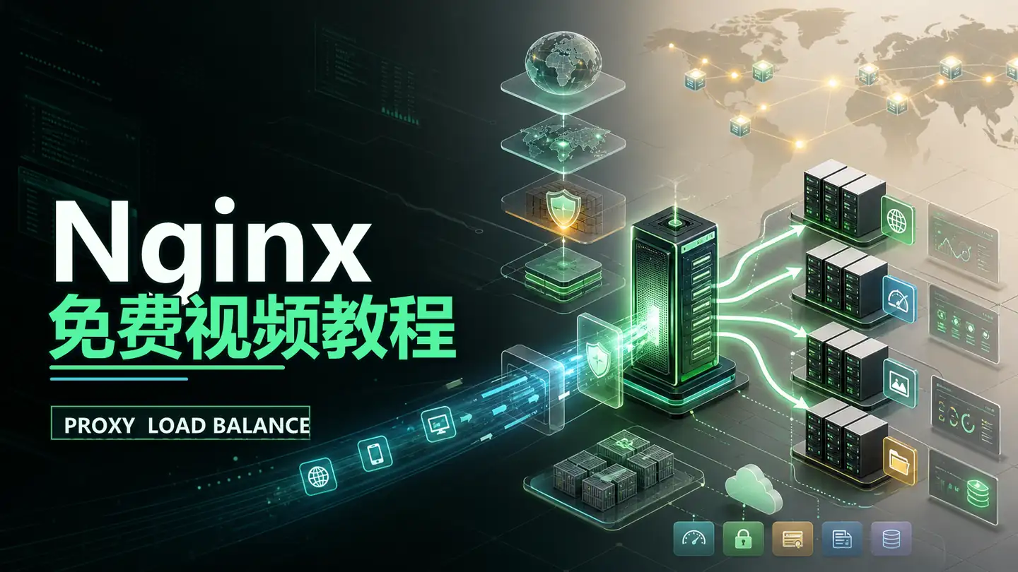 Nginx免费视频教程封面