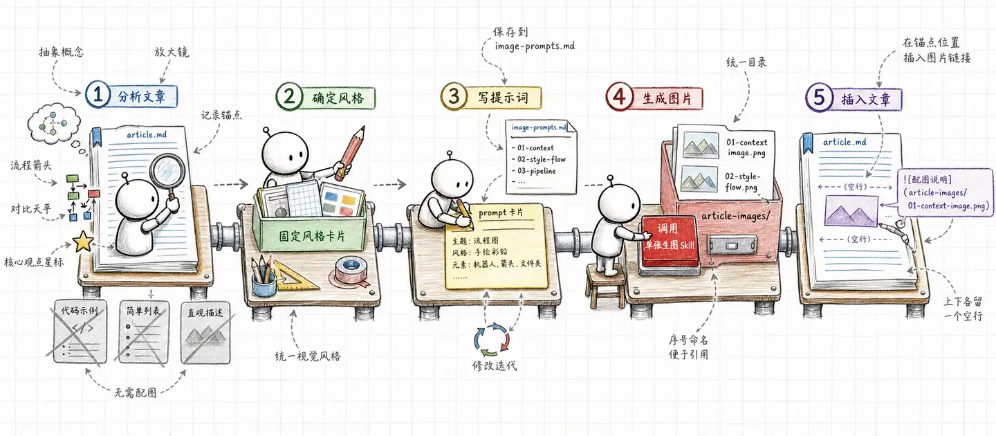 自动配图的五个步骤