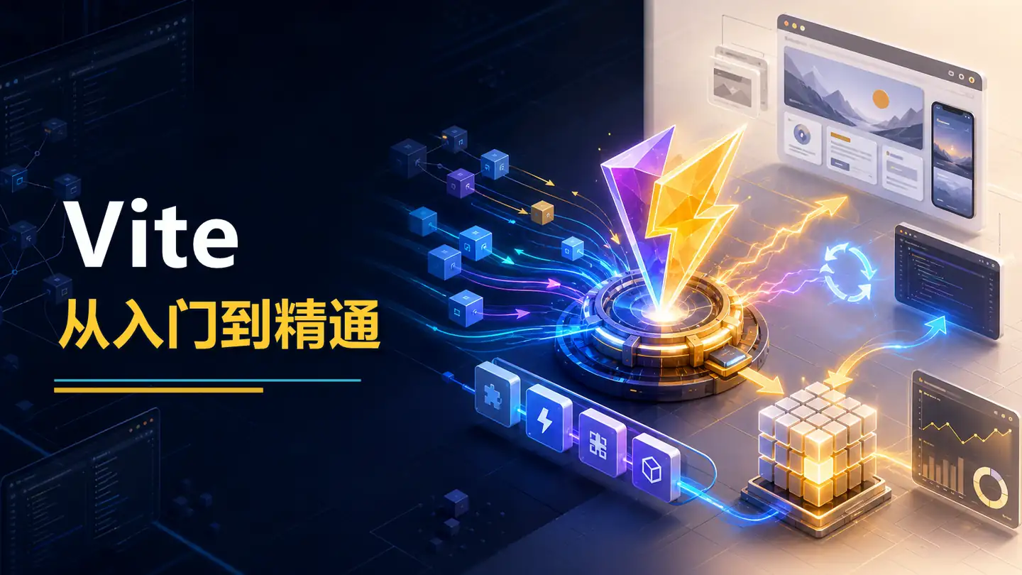 Vite从入门到精通封面