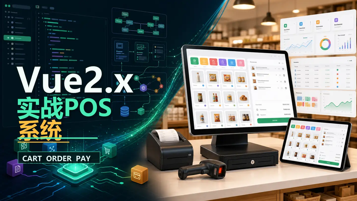 Vue2.x实战POS系统封面