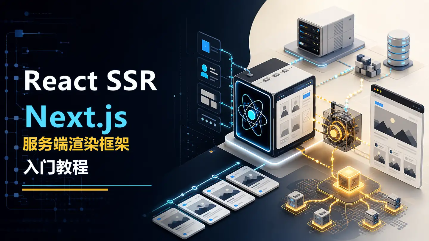 React服务端渲染框架Next.js入门教程封面